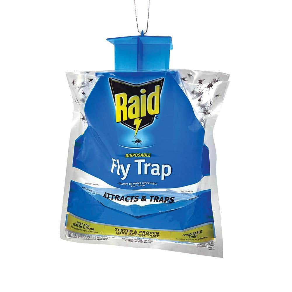 Intruder The Better Flytrap Disposable Indoor Fly Trap (4-Pack