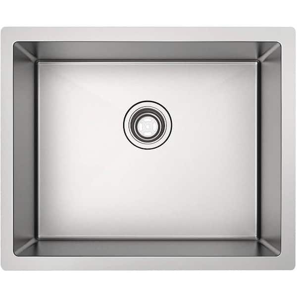 Hanover 20-inch Stainless Steel Undermount Single Bowl Sink