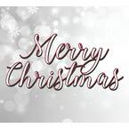 7 ft. x 8 ft. Merry Christmas Tree-Christmas Garage Door Decor Mural for Split Car Garage
