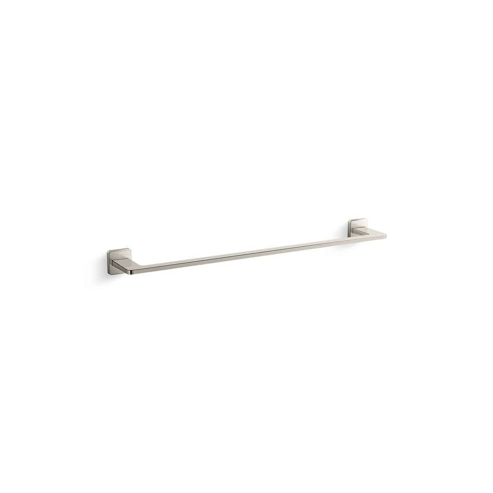 Mavera 24 in. Wall Mounted Towel Bar in Vibrant Polished Nickel price history on PriceWatchPro