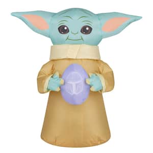 18 in. Inflatable Easter Baby Yoda