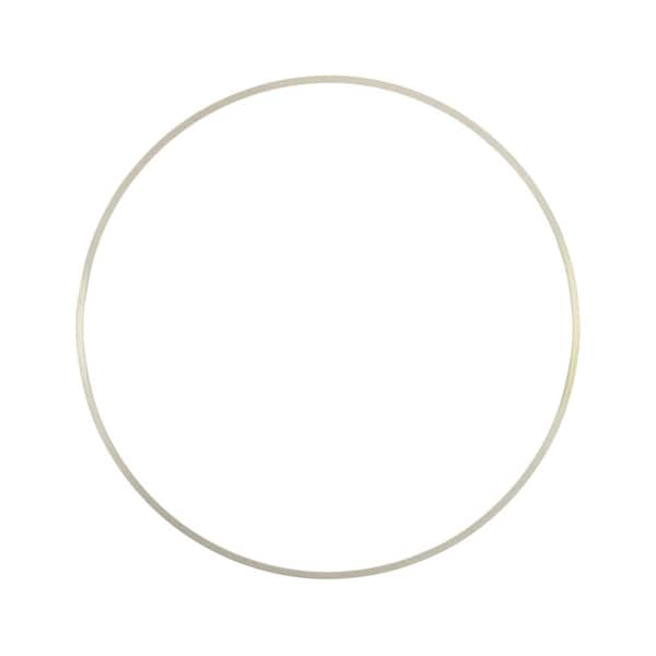 Cesicia 20 in. W x 20 in. H Aluminum Round Circular Framed for Wall Decorative Bathroom Vanity Mirror in Gold