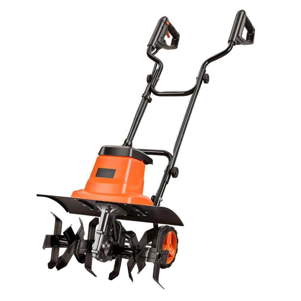 Corded Electric Tiller, 18 in. Tilling Width 13.5-Amp Garden Rototiller and Cultivator for Lawns and Beds price history on PriceWatchPro