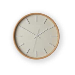 Mounton Pale Dove Grey Wooden Clock