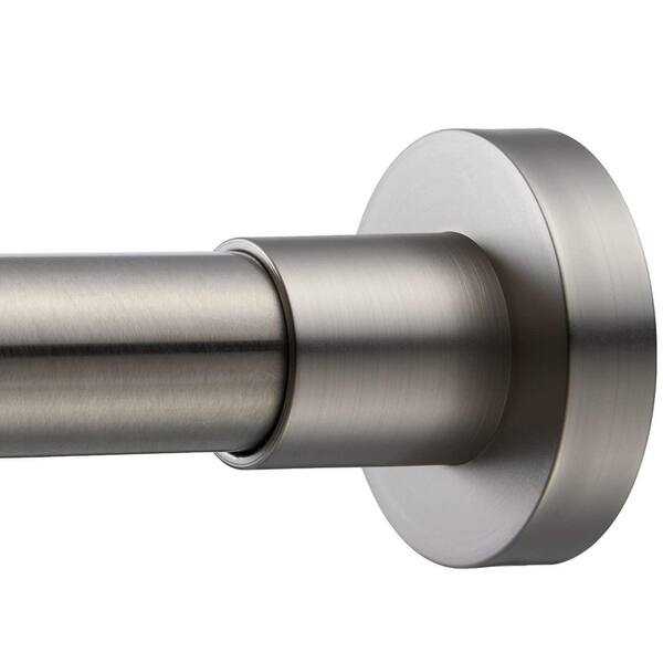 Spring Shower Rods Wudkey 43 in. to 73 in. Adjustable Stainless Steel Tension Shower ...