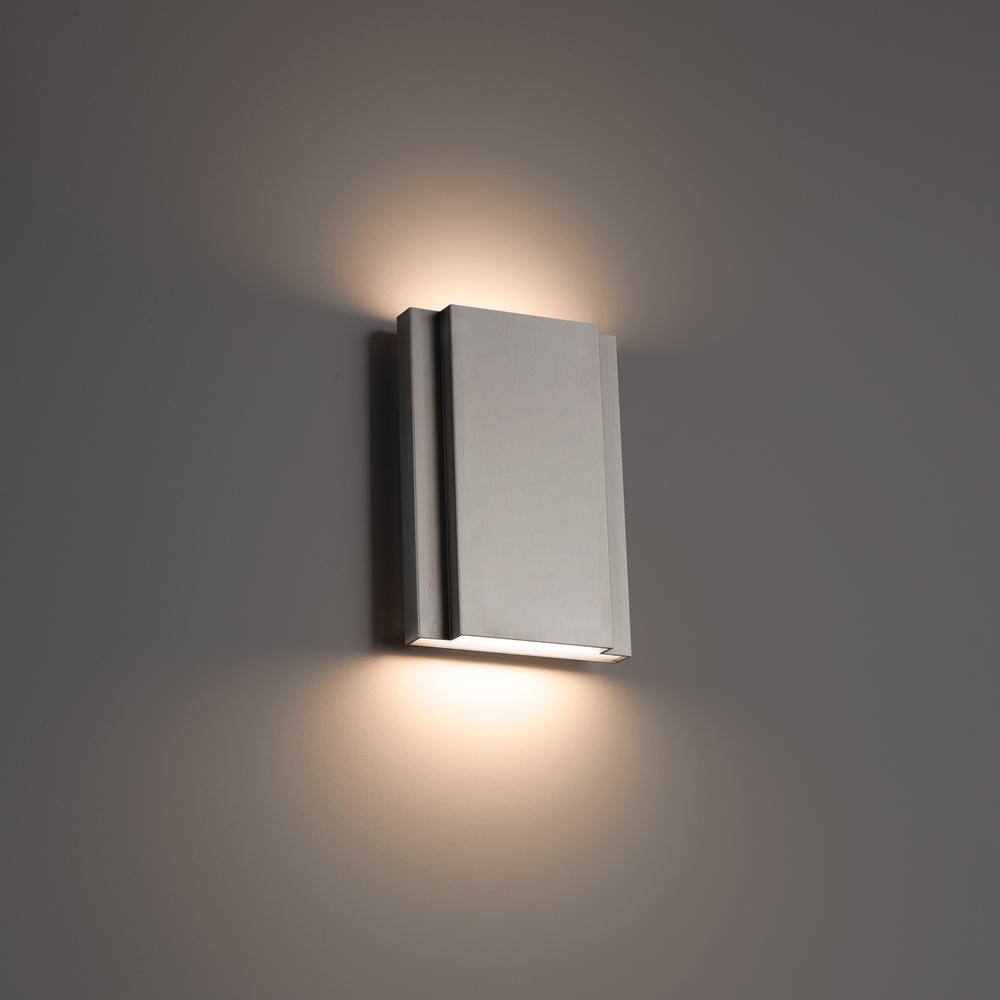 Layne Brushed Nickel LED Wall Sconce with Dimmable Feature