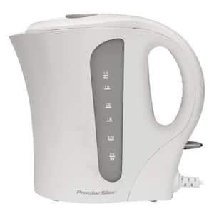7 Cup Plastic Durable Electric Kettle in White