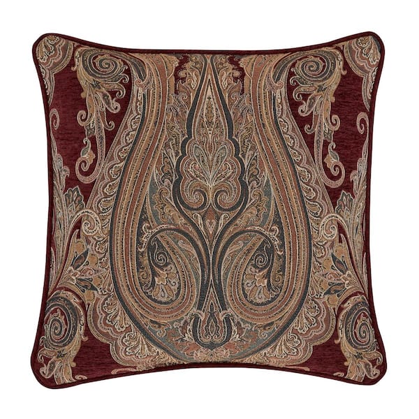 Unbranded Georgia Polyester 20 in. Square Decorative 20 in. x 20 in. Throw Pillow