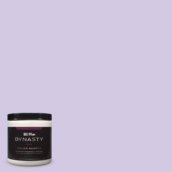 BEHR DYNASTY 8 oz. #650C-3 Light Mulberry Eggshell Enamel Stain-Blocking Interior Paint and Primer Sample