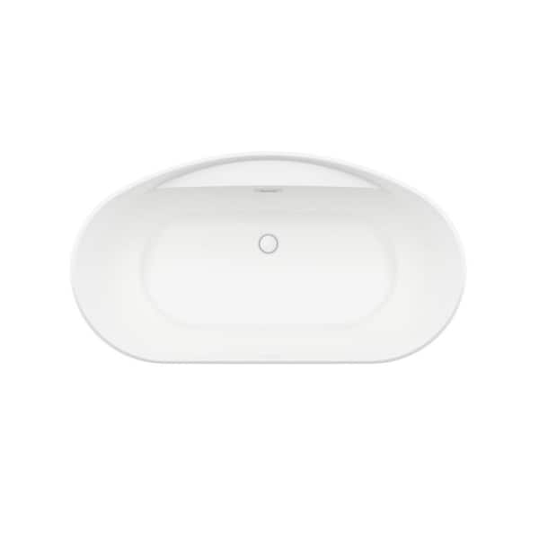 MAAX Suna 58 in. AcrylX Center Drain Non-Whirlpool