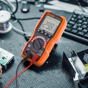 DC AC 6000 Counts Digital Multi-Meter Tester Voltmeter NCV Ohm Volt Amp Resistance Diode Tester for Electrical Testing
