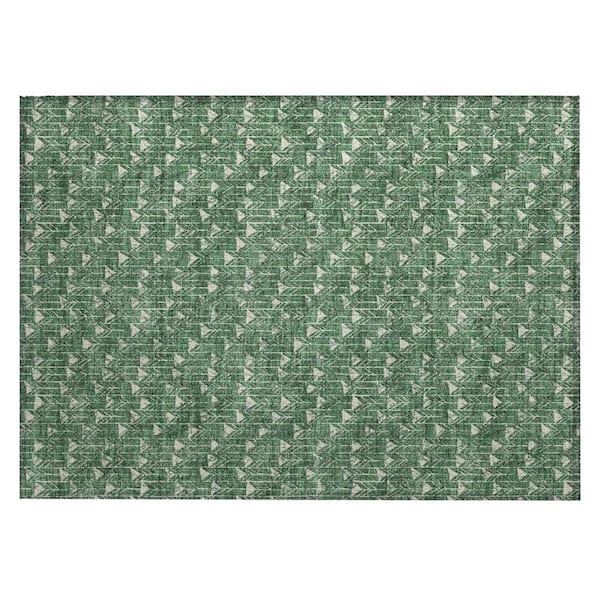 Sage 2 ft. x 3 ft. Geometric Indoor/Outdoor Area Rug