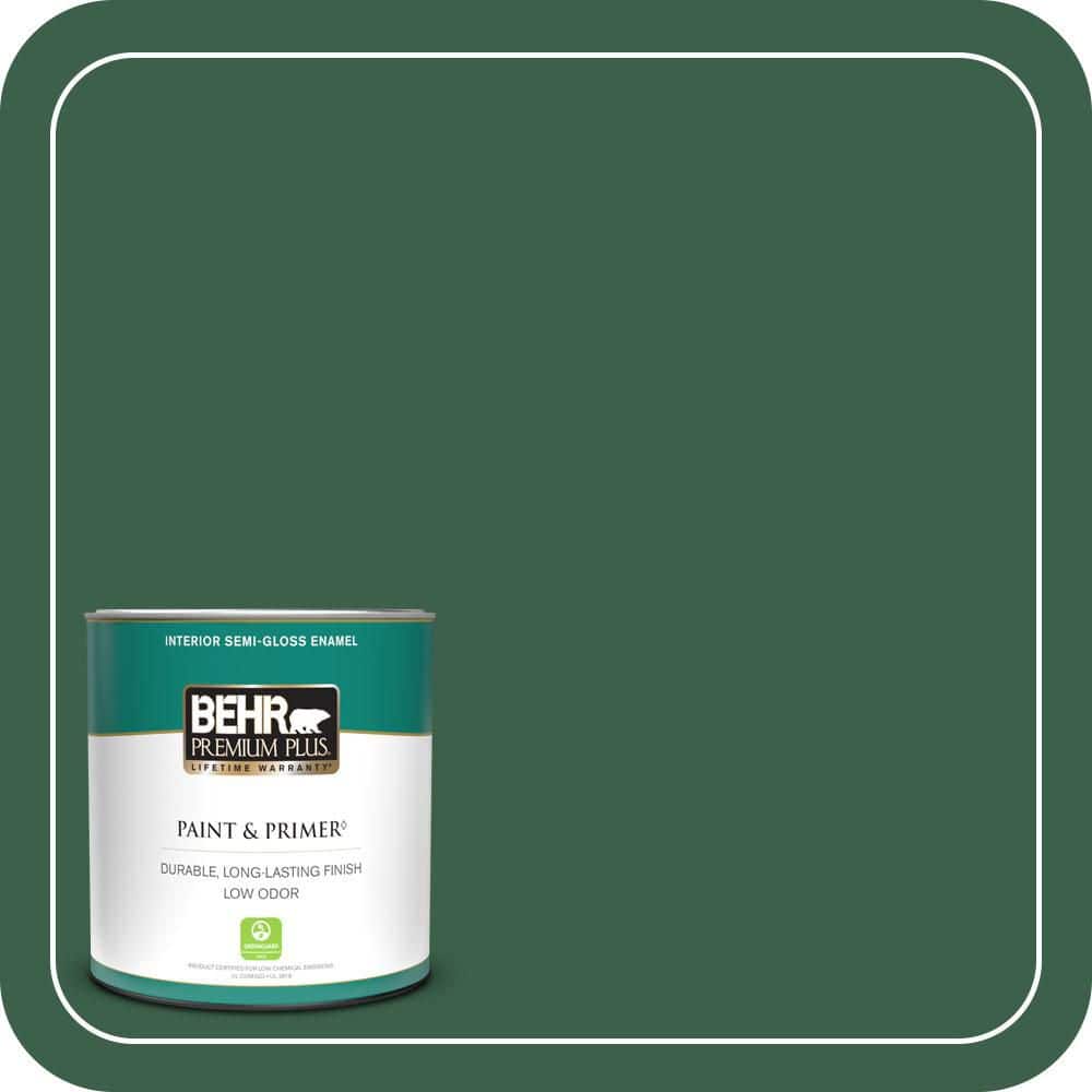 1 qt. #470D-7 Windy Pine Semi-Gloss Enamel Low Odor Interior Paint & Primer price history on PriceWatchPro
