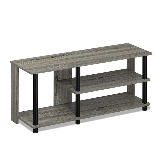 Furinno Turn-N-Tube Compact 15.91 in. H 8-Pair 2-Shelf French Oak Wood Shoe Rack