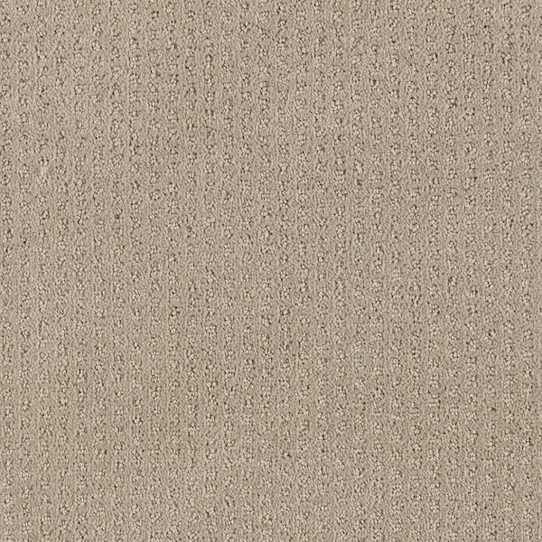 Sequin Sash - Mission Beige - Beige 30.7 oz. Triexta Pattern Carpet - Installation Required