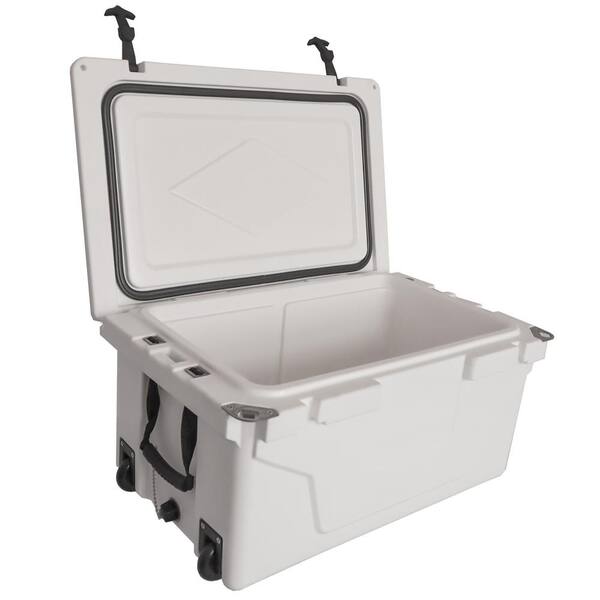 Costway 55 Quart Cooler Portable Ice Chest W/ Cutting Board Basket