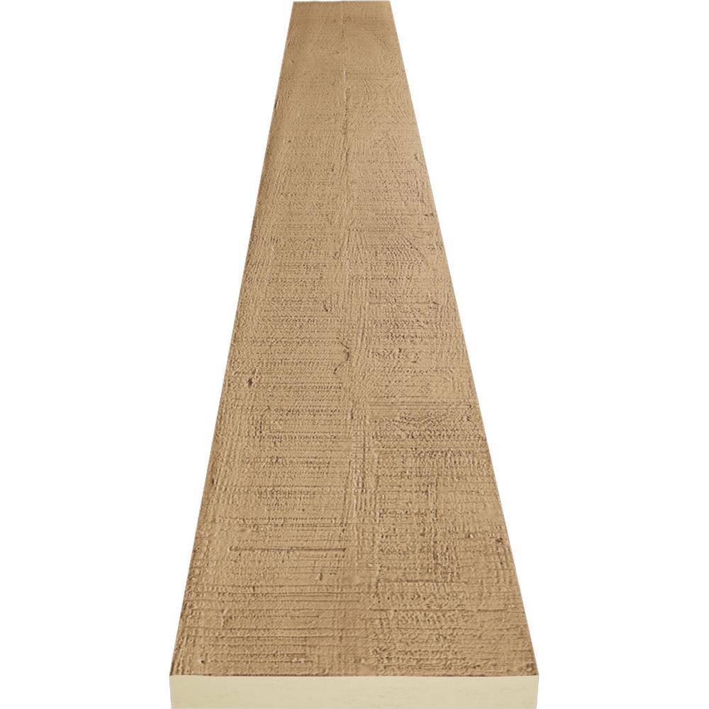 Buttercream Faux Wood Beam Plank 6' x 6" x 1"