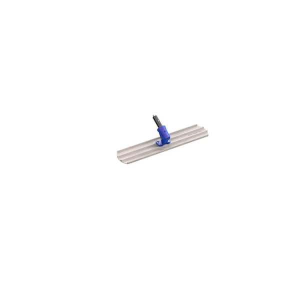 Bon Tool 36 in. x 8 in. Magnesium Bull Float Round End Worm Gear Bracket