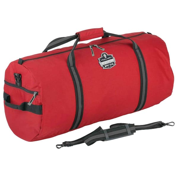 13 in. Medium Red Nylon Gear Duffel Tool Bag