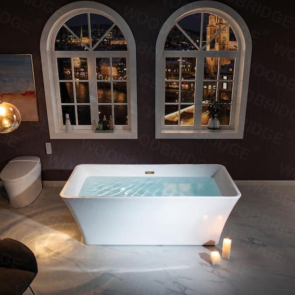 Acrylic Flatbottom Rectange Bathtub, Neptune Wind Bathtub Reviews