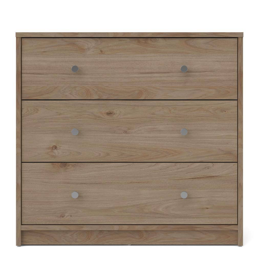 Portland 3-Drawer Black Chest - thumbnail 8