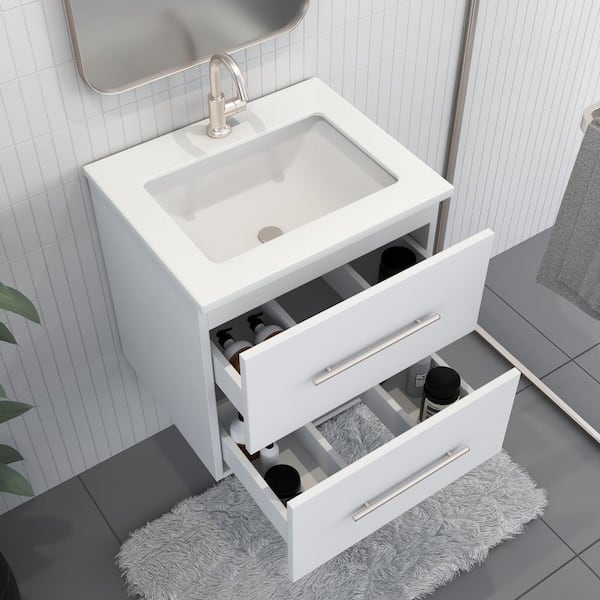 VOLPA USA AMERICAN CRAFTED VANITIES Napa 24 in. W x 22 in. D x