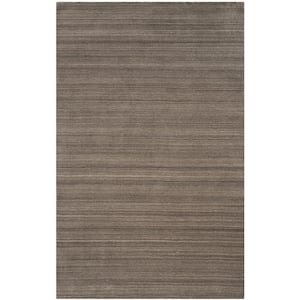 Himalaya Pewter 5 ft. x 8 ft. Solid Area Rug