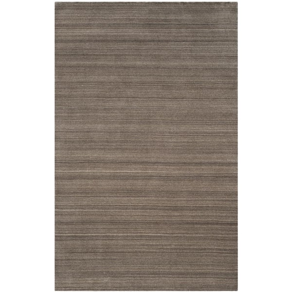 SAFAVIEH Himalaya Pewter 6 ft. x 9 ft. Solid Area Rug