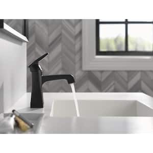 Ashlyn Single Hole Single-Handle Bathroom Faucet in Matte Black