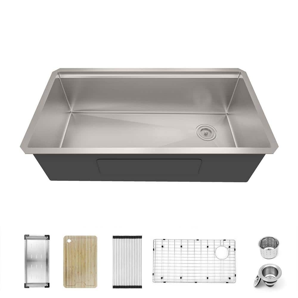 Stainless Steel Undermount Kitchen Sink - Builders Surplus - Wholesale  Kitchen and Bathroom Cabinets in Los Angeles California