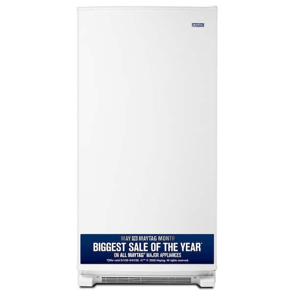 17.7 cu. ft. Frost Free Upright Freezer in White