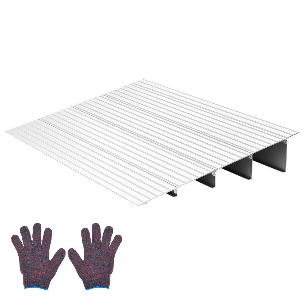 Aluminum Door Threshold Ramp, Accessibility Ramp for Wheelchairs, Scooters, 4in. Height, 800 lbs. Load Capacity price history on PriceWatchPro