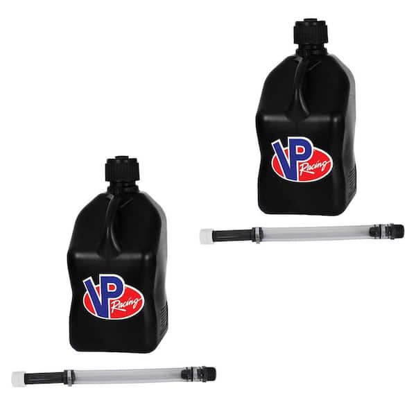 VP Racing Fuels 5 Gal. Motorsport Racing Liquid Can (2-Pack) and 14 in. Hose (2-Pack)