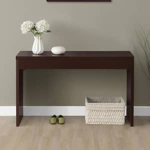 Northfield 48 in. Espresso Rectangle Wood Console Table