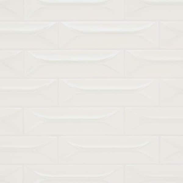 Ivy Hill Tile Vintage Naturalis 3D 2.5 in. x 9 in. Polished Ceramic Wall Tile (6.02 sq. ft./Case)