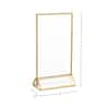 4x6 Picture Frames 6-Pk - Floating Frame Set for Table Numbers, Wedding  Signs, Photos, or Table Decor-Gold 83-DT6135 - The Home Depot