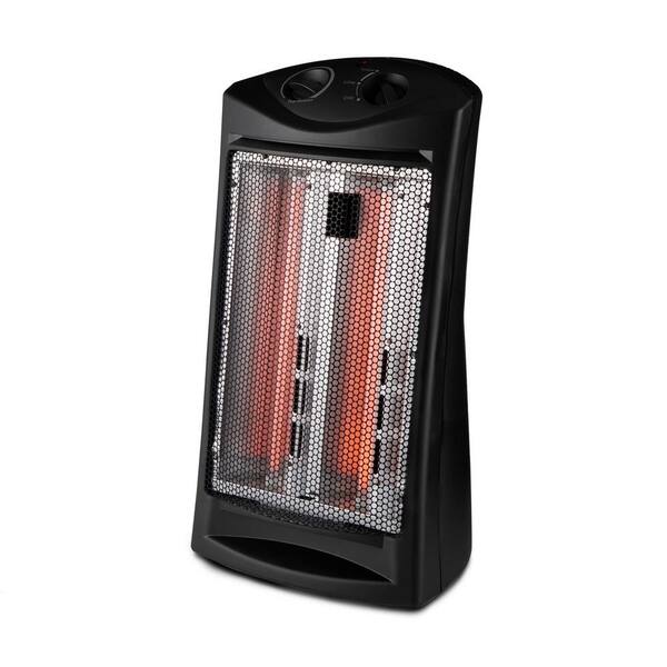 LIMINA 9 in. x 12 in. x 22 in. Portable Home Office Electric 1500-Watt infrared Quartz Room Space Heater