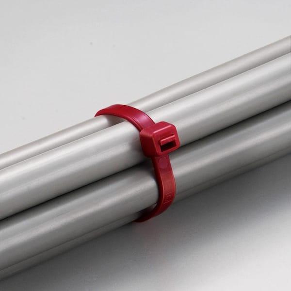 Commercial Electric 14 in. Plenum Rated UL21S HVAC Cable Zip Tie