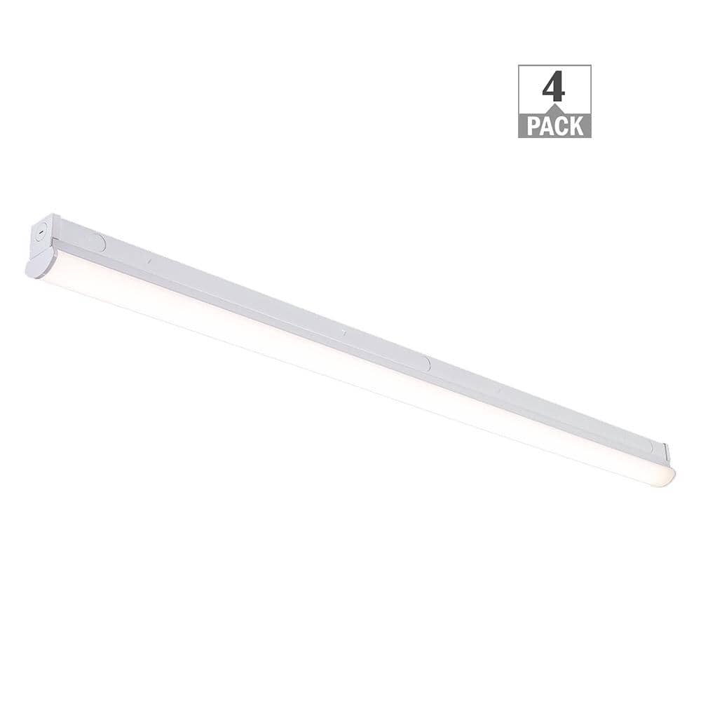 4 ft. Garage Workshop LED White Strip Light Fixture 3600LM 40W 120V Bright 
