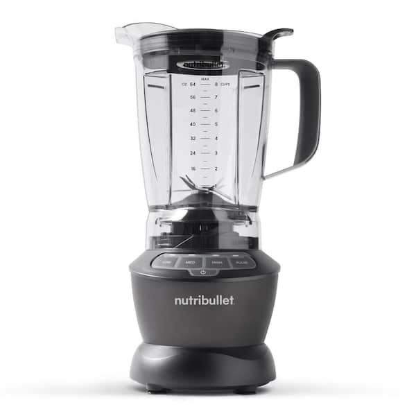 NutriBullet Kitchen Express 16 oz. Single Speed Silver Blender with 3.5 Cup  Work Bowl and Lid MB50200 - The Home Depot