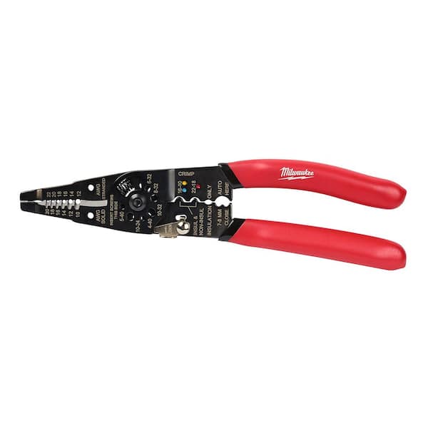 Milwaukee 9 in. 7-in-1 High Leverage Combination Pliers 48-22-3078 - The  Home Depot