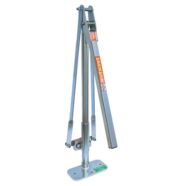 Model 205 1/8 - 3/4 in. Grip Width Stake and Post Puller with Wide Base Silver Steel