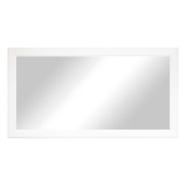 Rayne Heritage (33 in. W x 68 in. H) White Hardwood Poplar Mirror