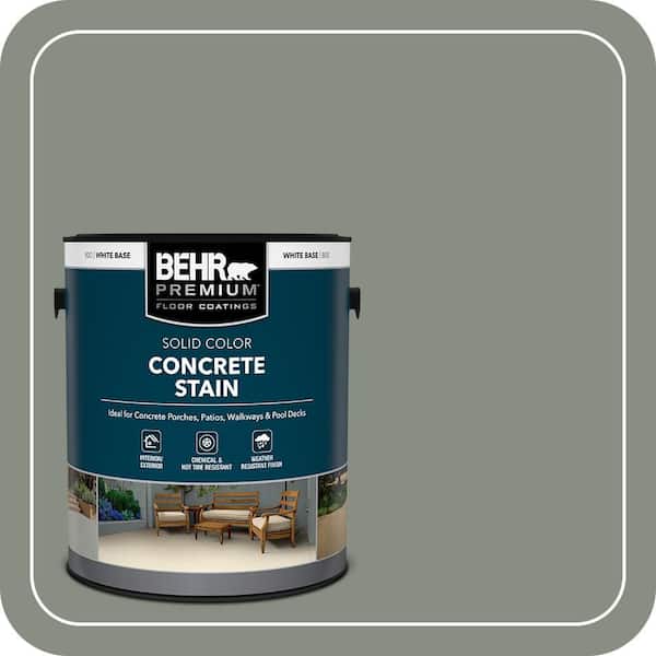 1 gal. #PFC-43 Peaceful Glade Solid Color Flat Interior/Exterior Concrete Stain