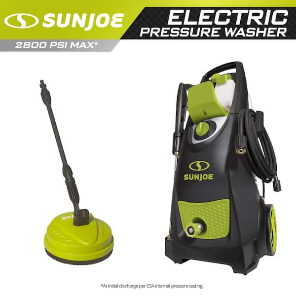 Sun Joe 2800 PSI Max 1.3 GPM 14.5 Amp 