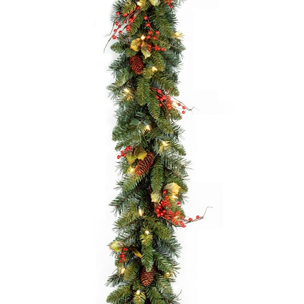 Classical Collection 9 ft. Garland with Clear Lights CC1-301-9A-1 - The ...