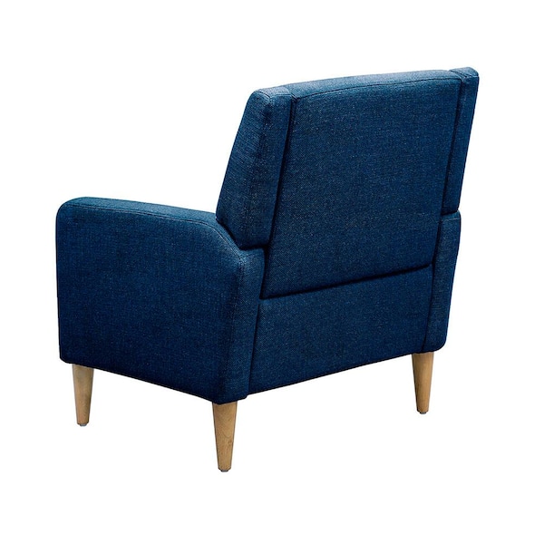 510 Design Juno Denim Blue Arm Chair with Upholstered 5DS100