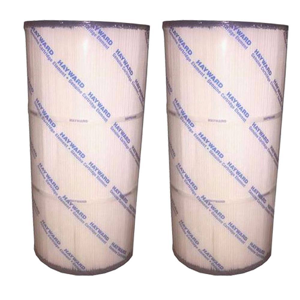 Hayward 7 in. Dia Pool Replacement Pool Filter Cartridge Element (2