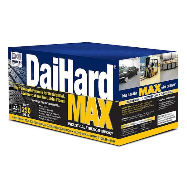 Max Industrial Strength 3.5 qt. Grey Epoxy Floor Coating Kit