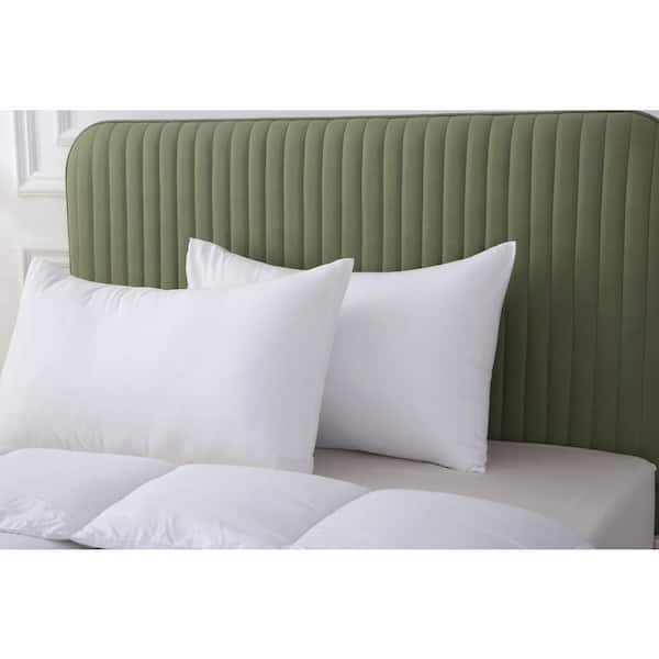 Better Style Home White Microfiber Standard Pillowcase Set of 2